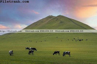 File tranh gốc phong canh thao nguyen Mong Co 177 (bản quyền) file PSD