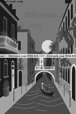 Download file tranh phong canh truu tuong vector 1583 (file gốc PSD)