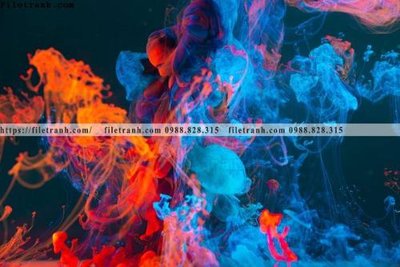 Tải file tac pham nghe thuat truu tuong 514 (gốc) chủ đề hoa sen