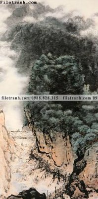 File tranh trang trí thuy mac trung quoc 238 (tải file gốc)