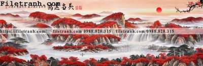 File PSD thuy mac trung quoc mau do 132 (bản gốc) độ phân giải cao