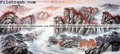 File gốc thuy mac trung quoc mau do 143 (ảnh chi tiết) để in lụa