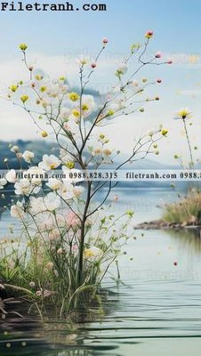 Ảnh gốc tinh vat hoa My 143 (độ nét cao) in tráng gương