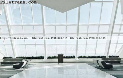 File tranh gốc toa nha hinh hoc ngang 138 (sắc nét từng chi tiết)