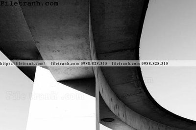 Tải file tranh gốc toa nha hinh hoc ngang 156 chất lượng cao