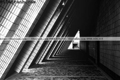 Tải file tranh gốc toa nha hinh hoc ngang 168 chất lượng cao