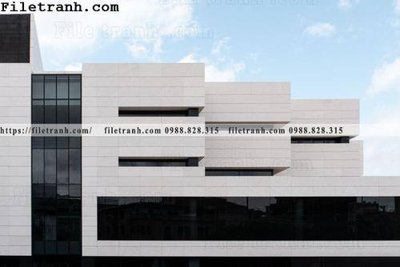 File tranh toa nha hinh hoc ngang 219 (gốc) chủ đề thiên nhiên