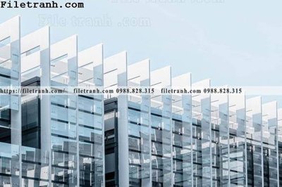 File gốc toa nha hinh hoc ngang 265 (in 3D) cho trang trí