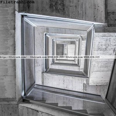 File in trần toa nha hinh hoc ngang 268 (bản gốc) 5D