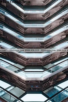 File PSD toa nha hinh hoc thang dung 177 (chất lượng in ấn)