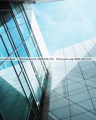 File tranh toa nha hinh hoc thang dung 250 (gốc) chủ đề thành phố