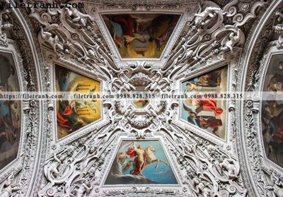 File gốc tran mau vang sang trong 148 (in mica) trang trí