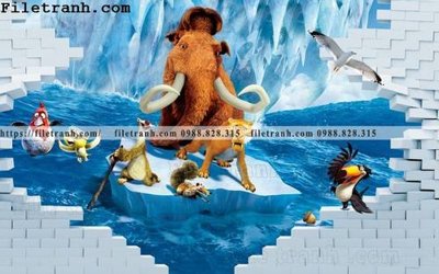 File in ấn tranh 3D the gioi duoi nuoc dai duong 106 chuyên nghiệp