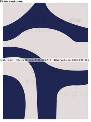 Tải file tranh Klein Phap xanh 508 (gốc) làm tranh trang trí