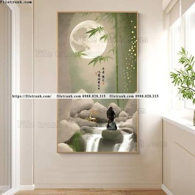 Tải file gốc tranh bambo cay truc kieu moi 501 (in khổ lớn) không vỡ