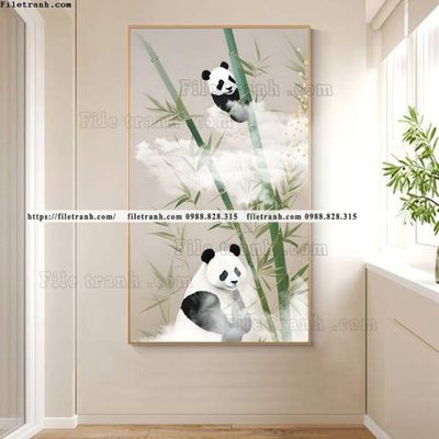 File tranh tranh bambo cay truc kieu moi 512 (bản gốc) treo phòng ăn