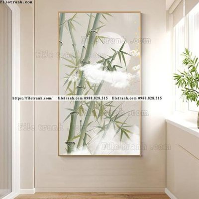 Tải file tranh tranh bambo cay truc kieu moi 515 (ảnh gốc) ngay