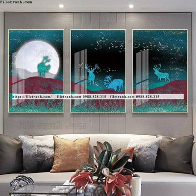 Download file ảnh gốc tranh bo 3 tam pha le guong 500 để in ấn