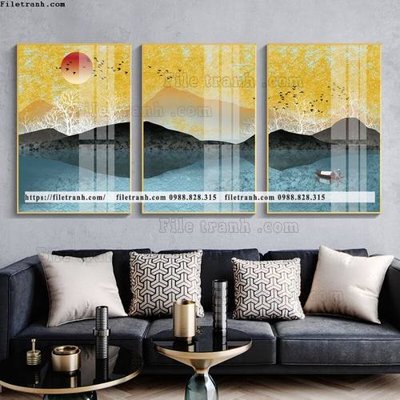 Tệp tin gốc tranh bo 3 tam pha le guong 564 (dùng cho in) tranh bo 3 tam pha le guong 564