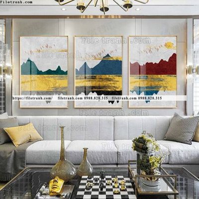 Download file tranh bo 3 tam pha le guong 610 (gốc) in mica cao cấp