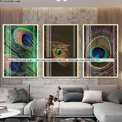 File tranh tranh bo 3 tam pha le guong 614 (gốc) chủ đề trẻ em