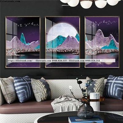 File in trần tranh bo 3 tam pha le guong 722 (file gốc) hoa văn 3D