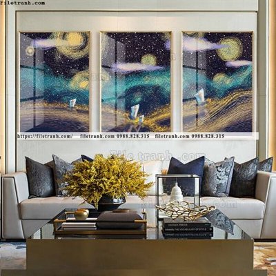 Download file gốc tranh bo 3 tam pha le guong 782 (in mica) 3D