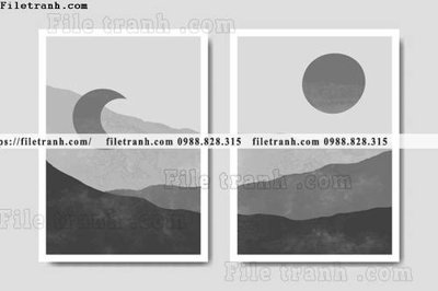 File tranh tranh bo toi gian hien dai in canvas khach san 186 (ảnh gốc) in trần xuyên sáng