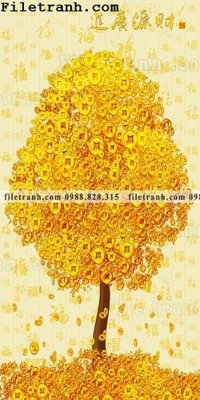Tải file tranh cay tien hoa mai tai loc 111 (gốc) in ấn ngay lập tức