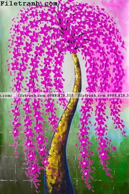 File in trần tranh cay tien hoa mai tai loc 131 (bản gốc) bầu trời