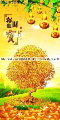 Tải file tranh cay tien hoa mai tai loc 160 (gốc) chủ đề hoa sen