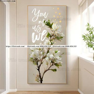 File tranh tranh cay xanh tuoi va co day leo 502 (gốc) chủ đề tĩnh vật