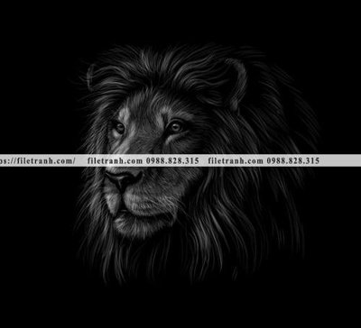 File gốc tranh chan dung dong vat den trang 1511 (trang trí) phòng ngủ