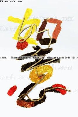 Tải file tranh chu thu phap trung quoc305 (ảnh gốc) file AI/EPS