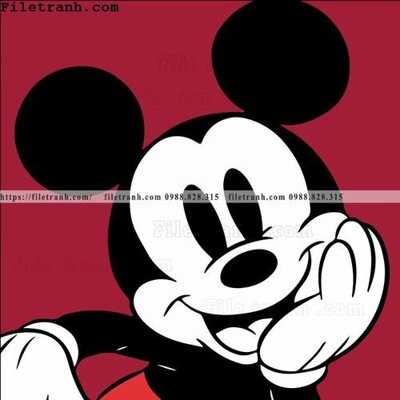 Cung cấp file tranh gốc tranh chuot mickey 100 độc quyền