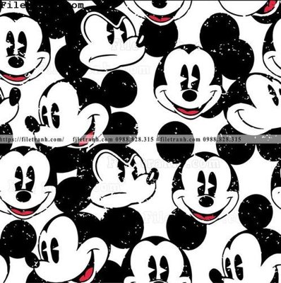 File ảnh tranh chuot mickey 108 (gốc) cho trang trí nội thất