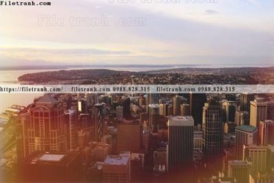 File gốc tranh chup anh thanh pho dang ngang 332 (chuẩn CMYK) cho nhà in