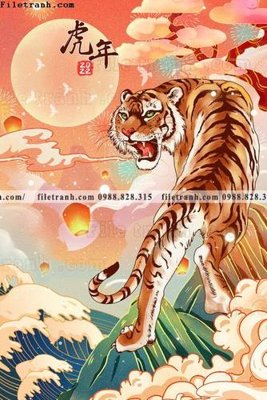 Tệp tin gốc tranh con ho 510 (chất lượng) tranh con ho 510