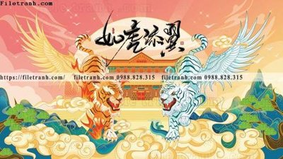 Tải file tranh tranh con ho 521 (ảnh gốc) ngay