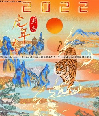 Mua file gốc tranh con ho 525 (PSD) tại Filetranh.com