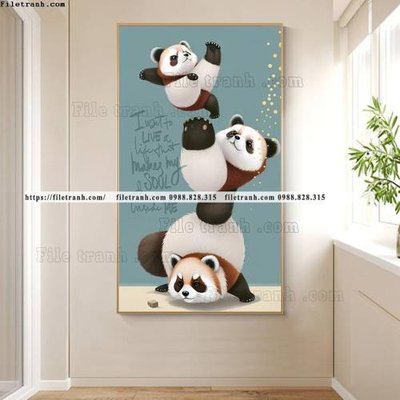 Ảnh gốc file in lụa tranh con vat hoat hinh loi vao 515 chi tiết