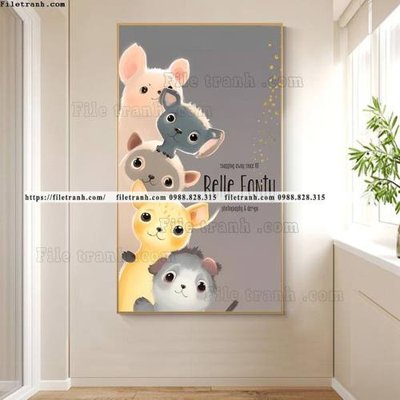 File ảnh tranh con vat hoat hinh loi vao 519 (gốc) in biển hiệu