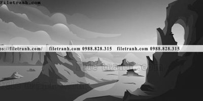 File in ấn tranh da tuong hoat hinh minh hoa 249 (bản gốc) chất lượng cao