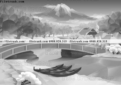 Download file tranh da tuong hoat hinh minh hoa 272 (gốc) in mica ốp bếp