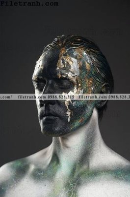 Tải file gốc in lụa tranh da vang den 118 siêu nét