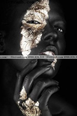 File gốc tranh da vang den 132 (in mica) làm quà tặng