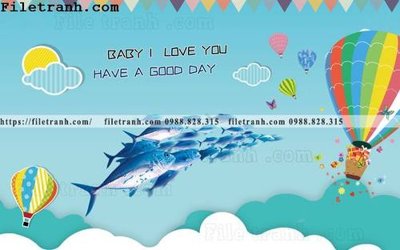 File gốc tranh dan hoat hinh phong tre em ve tay 139 (chuẩn màu) cho in offset