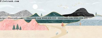 File in mica tranh dau giuong morandi (7) (bản gốc) sắc sảo