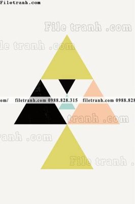 File tranh tranh decor hien dai tong hop 660 (bản gốc) in lụa 5D