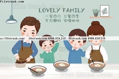 File tranh tranh gia dinh 612 (gốc) chủ đề động vật